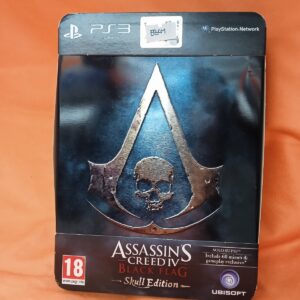 ASSASSIN'S CREED IV BLACK FLAG SKULL EDITION PLAYSTATION 3 PS3 STEELBOOK