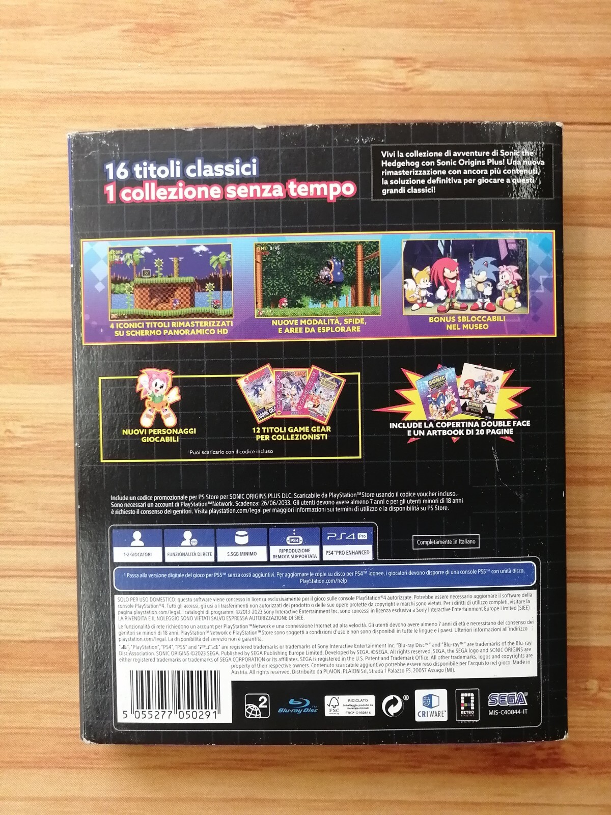 SONIC ORIGINS PLUS PLAYSTATION4 PS4 SEGA CRIWARE - immagine 2