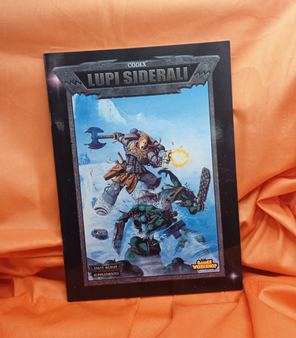 WARHAMMER CODEX SPACE MARINE SUPPLEMENTO LUPI SIDERALI GAMES WORKSHOP