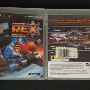 GENERATOR REX AGENTE DI PROVIDENCE PS3 NUOVO ACTIVISION CARTOON NETWORK BINK