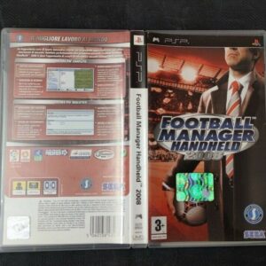 FOOTBALL MANAGER HANDHELD 2008 PSP USATO SEGA
