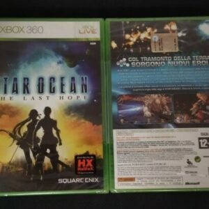 STAR OCEAN THE LAST HOPE XBOX 360 NUOVO SQUARE ENIX X BOX 360