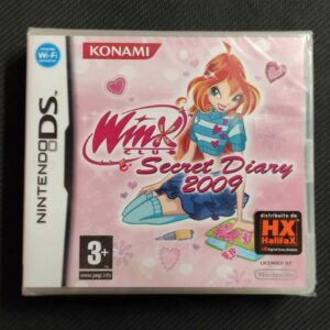 WINX CLUB SECRET DIARY 2009 NINTENDO DS KONAMI HALIFAX NUOVO COMPATIBILE 3DS