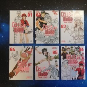 CELLS AT WORK! - LAVORI IN CORPO! 1 - 6 STAR COMICS PRIMA EDIZIONE