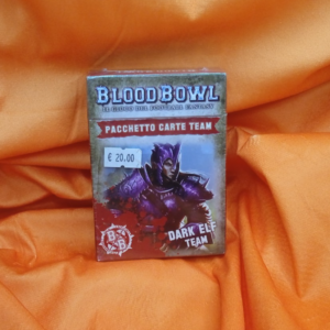 PACCHETTO CARTE TEAM-TEAM DARK ELF BOWL NUOVO ITALIANO GW GAMES WORKSHOP