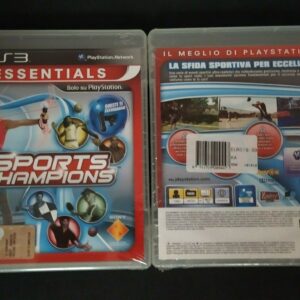 SPORTS CHAMPIONS ESSENTIALS RICHIESTO CAM E MOVE PS3 NUOVI SONY PLAYSTATION 3