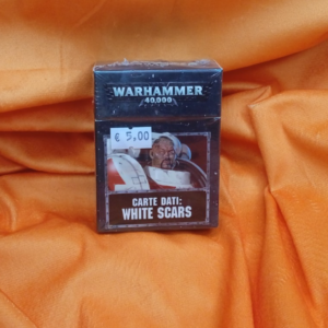 CARTE DATI WHITE SCARS ITALIANO WARHAMMER 40.000 40K GAMES WORKSHOP NUOVO