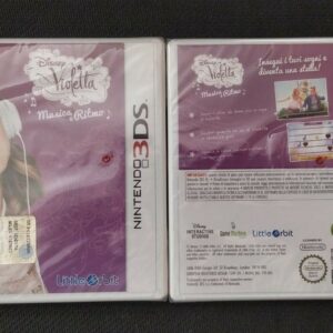 DISNEY VIOLETTA MUSICA E RITMO NINTENDO 3DS LITTLE ORBIT NUOVO E SIGILLATO ITA