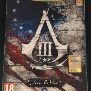 ASSASSIN'S CREED 3 JOIN OR DIE EDITION NINTENDO WII U USATO UBISOFT