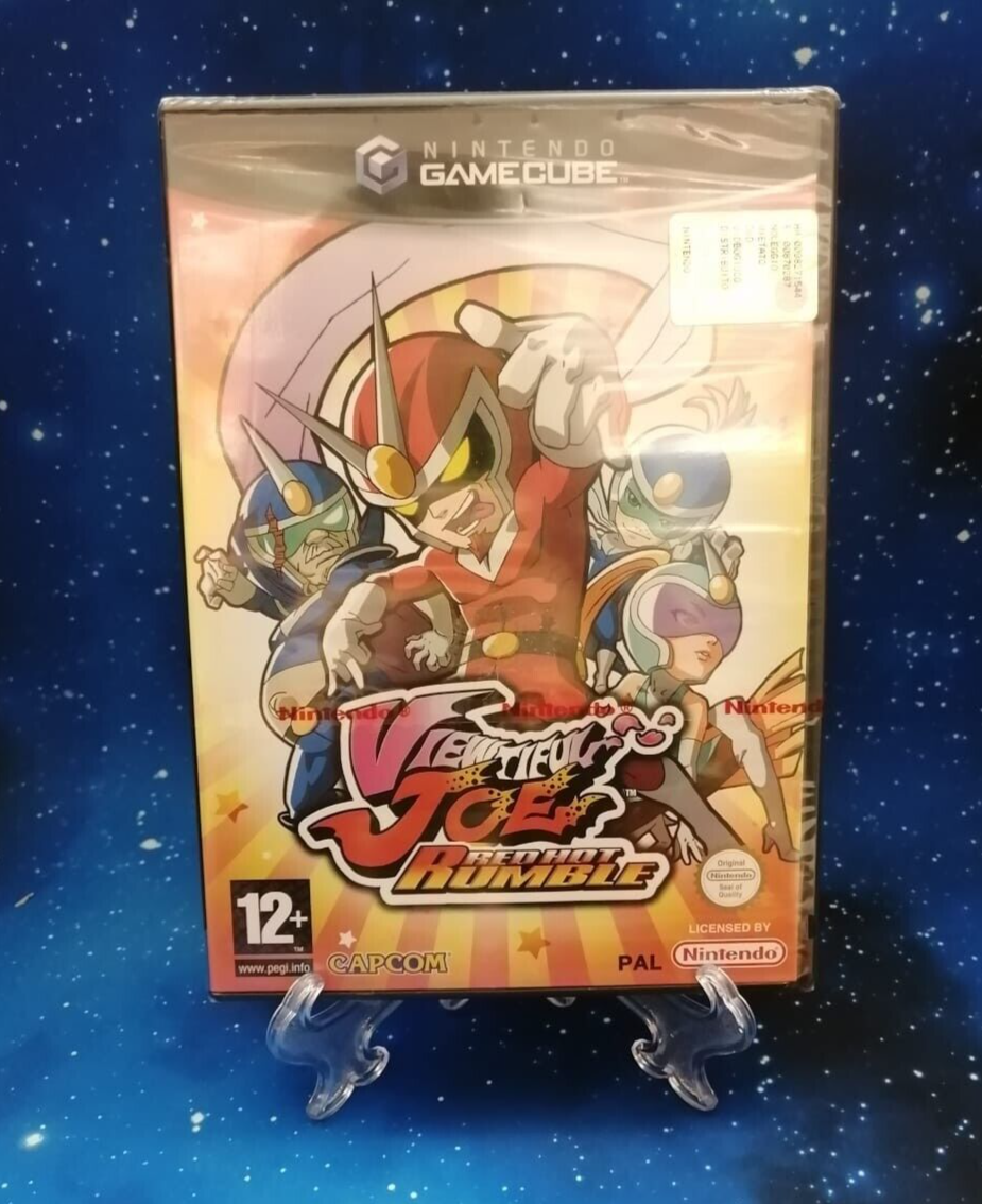 VIEWTIFUL JOE RED HOT RUMBLE NINTENDO GAMECUBE NUOVO