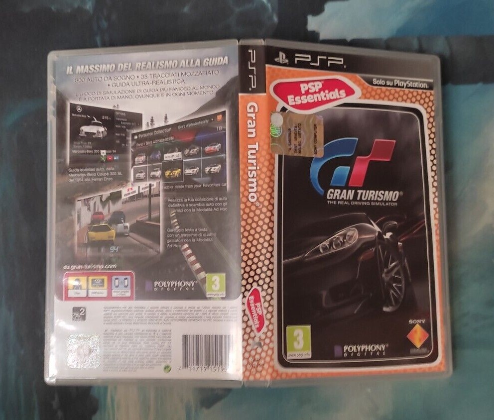 GRAN TURISMO PSP USATO ESSENTIALS SONY POLYPHONY