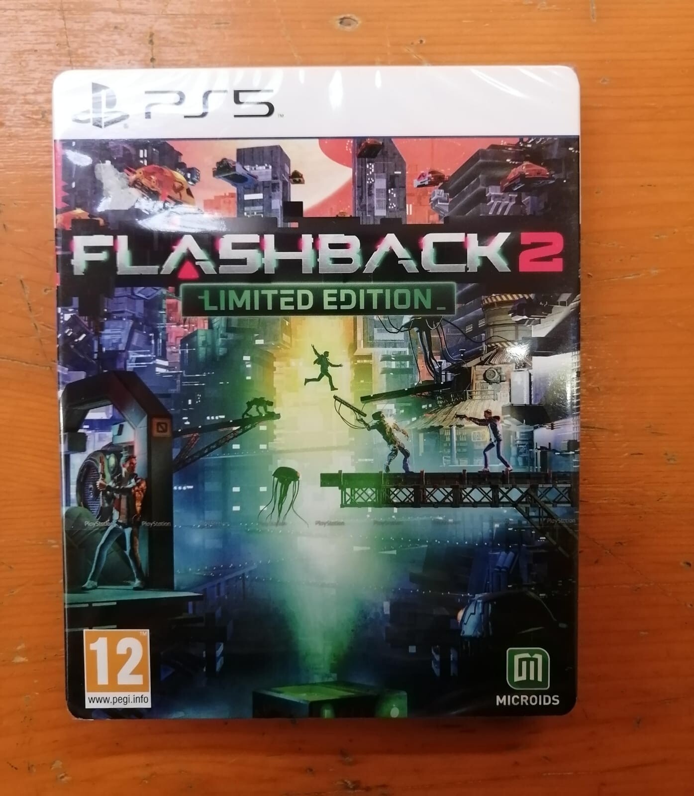 FLASHBACK 2 LIMITED EDITION PLAYSTATION 5 MICROID PS5 NUOVO