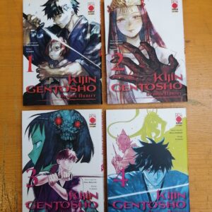 KIJIN GENTOSHO DEMON HUNTER 1 - 4 MOTOO NAKANHIKI YU SATOMI PLANET MANGA