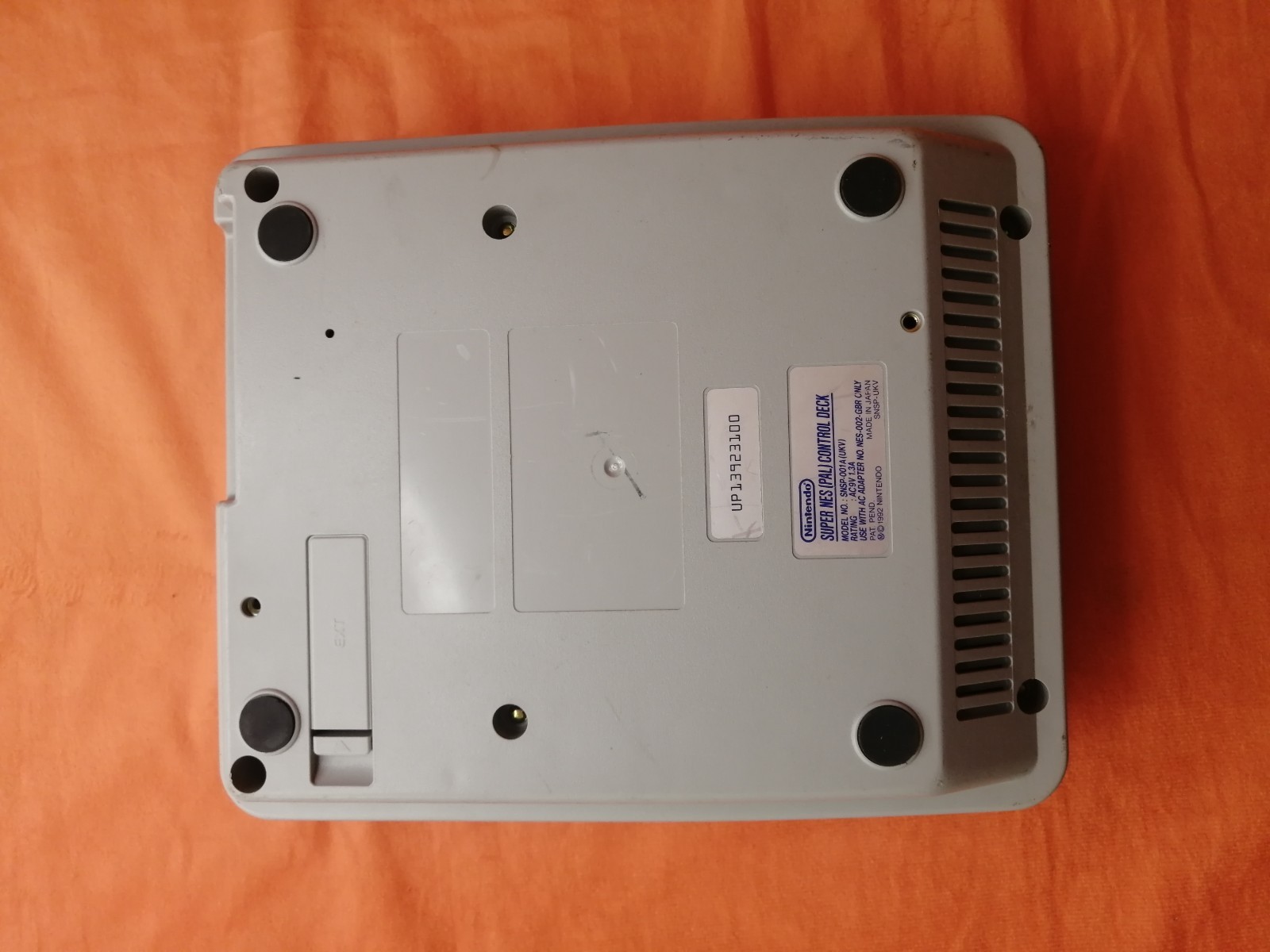 CONSOLE SNES SUPER NINTENDO NO CONTROLLER USATA TESTATA FUNZIONANTE - immagine 7