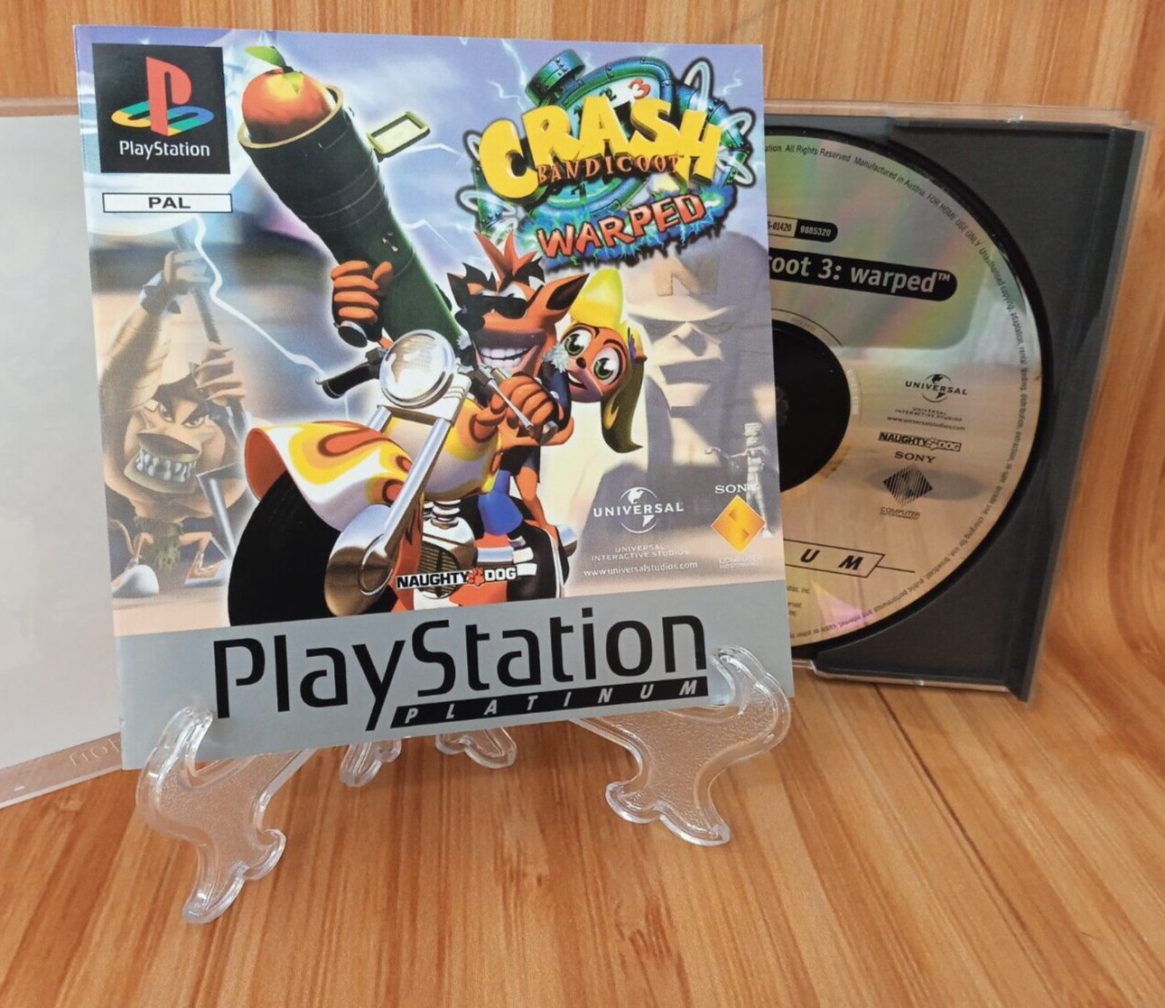 CRASH BANDICOOT 3 WARPED PLATINUM PS1 PSX PSOne PAL - immagine 3