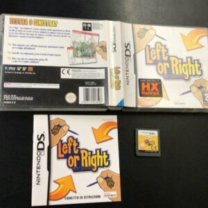 LEFT OR RIGHT TUTTI AMBIDESTRI NINTENDO DS 505 GAMES USATO COMP 2DS/3DS