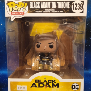 FUNKO POP! DELUXE BLACK ADAM 1239 BLACK ADAM ON THRONE