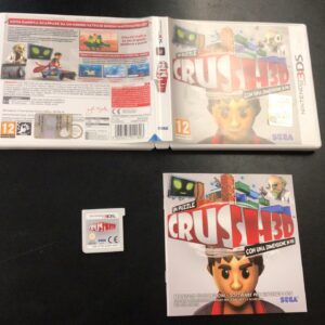 CRUSH 3D USATO NINTENDO 3DS ITALIANO SEGA