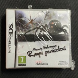 MONDO SELVAGGIO RAGNI PERICOLOSI NINTENDO DS NUOVO 505 GAMES SOLO GIOCO
