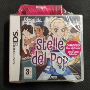 STELLE DEL POP CON GLOSS ALLA FRAGOLA NUOVO NINTENDO DS 505 GAMES DIVAGIRLS