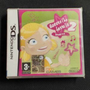 QUESTO L'HO FATTO IO 2 BAMBINA NUOVO NINTENDO DS 505 GAMES