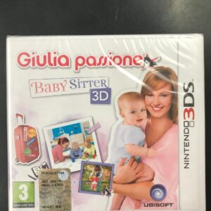 GIULIA PASSIONE BABY SITTER 3D NINTENDO 3DS NUOVO E SIGILLATO ITALIANO