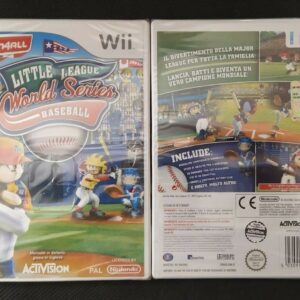 LITTLE LEAGUE WORLD SERIES BASEBALL NINTENDO WII ACTIVISION MANUALE ITA GIO INGL