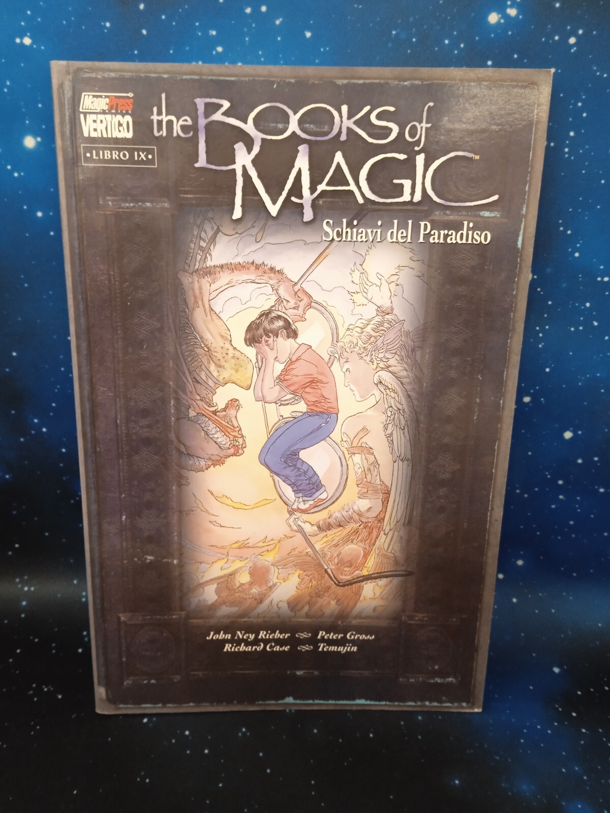 THE BOOKS OF MAGIC LIBRO IX - SCHIAVI DEL PARADISO - MAGIC PRESS/VERTIGO
