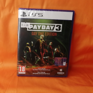 PAYDAY 3 DAY ONE EDITION PLAYSTATION 5 STRABREEZE SOLO ONLINE RICHIEDE PS PLUS