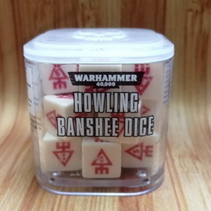WARHAMMER 40.000 CITADEL HOWLING BANSHEE DICE GW GAMES WORKSHOP