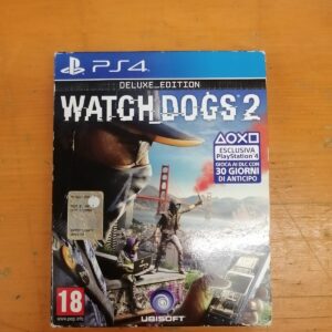 WATH DOGS 2 DELUXE EDITION PLAYSTATION 4 PS4 UBISOFT