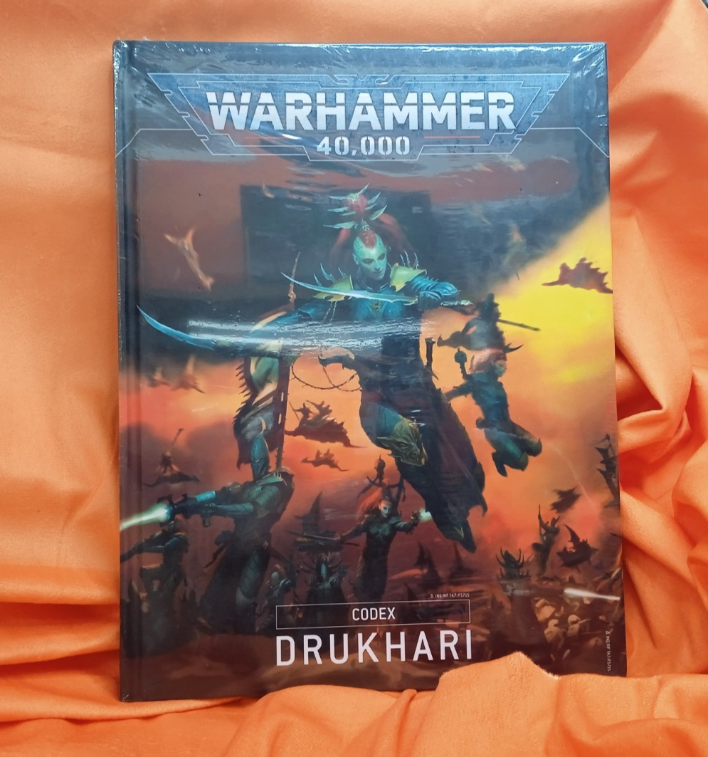 WARHAMMER 40.000 CODEX DRUKHARI GAMES WORKSHOP