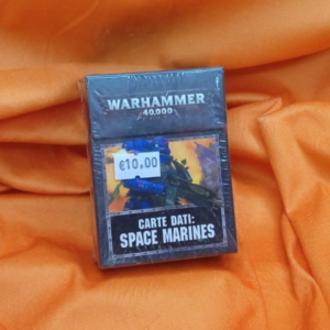CARTE DATI SPACE MARINES ITALIANO WARHAMMER 40.000 40K GAMES WORKSHOP NUOVO