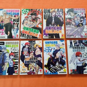 UNDEAD UNLUCK YOSHIFUMI TOZUKA PANINI COMICS PLANET MANGA PRIMA EDIZIONE