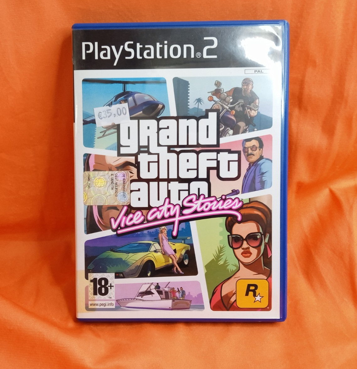 GTA GREAT THEAFT AUTO VICE CITY STORIES ROCKSTAR PLAYSTATION 2 PS2
