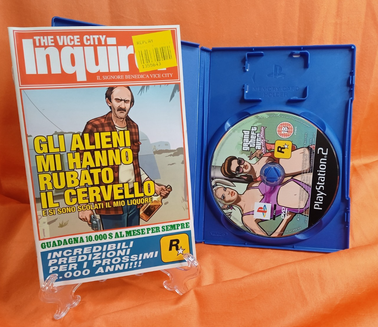 GTA GREAT THEAFT AUTO VICE CITY STORIES ROCKSTAR PLAYSTATION 2 PS2 - immagine 3