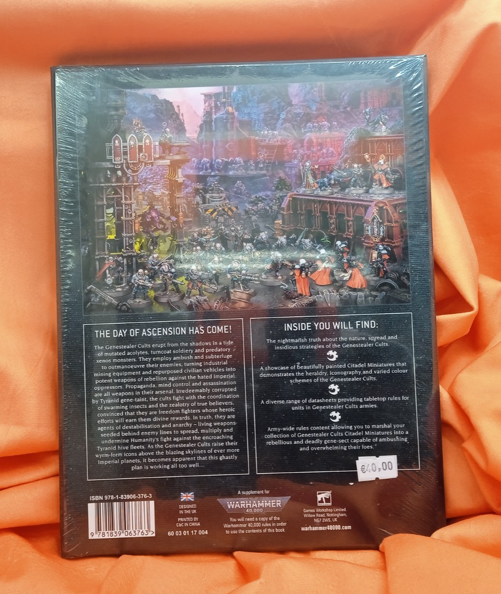 WARHAMMER 40.000 40K CODEX GENESTEALER CULTS INGLESE GAMES WORKSHOP - immagine 2