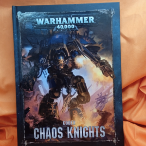 WARHAMMER 40.000 40k CODEX CHAOS KNIGHTS 2019 GAMES WORKSHOP