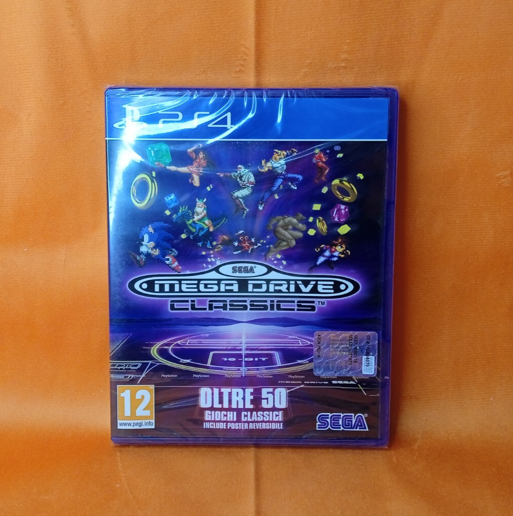 SEGA MEGA DRIVE CLASSICS OLTRE 50 CLASSICI PS4 PLAYSTATION 4