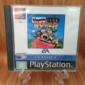 THEME PARK WORLD EA ELETRONIC ARTS CLASSICS PLAYSTATION 1 PS1 PSONE PSX
