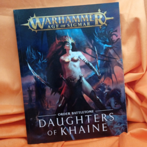 WARHAMMWE AGE OF SIGMAR ORDER BATTLETOME DAUGHTERS OF KHAINE GAMES WORKSHOP