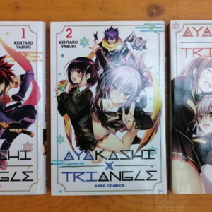 AYAKASHI TRIANGLE 1 - 3 STAR COMICS KENTARO YABUKI
