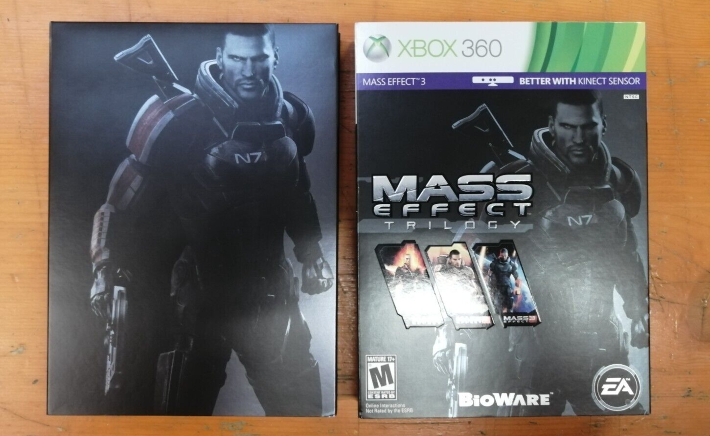 MASS EFFECT TRILOGY STEELBOOK XBOX 360 EA USATO - immagine 3