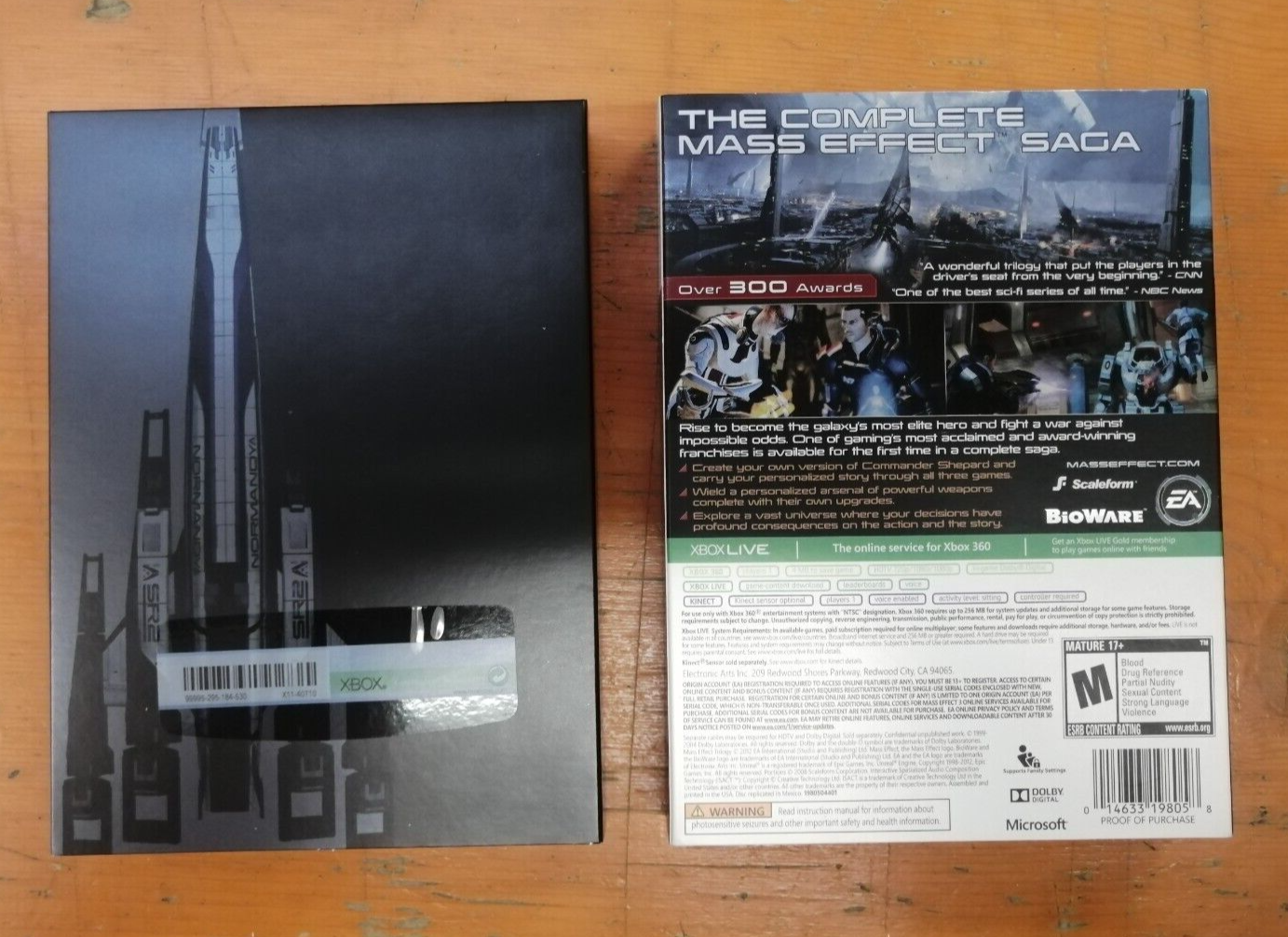 MASS EFFECT TRILOGY STEELBOOK XBOX 360 EA USATO - immagine 4