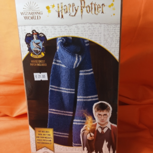 KIT SCIARPA ALL'UNCINETTO CORVONERO HARRY POTTER WIZARDING WORLD RAVENCLAW