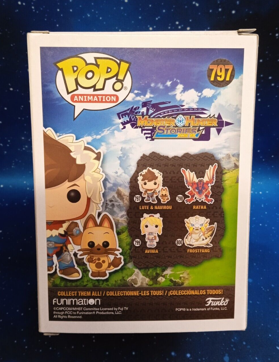 FUNKO POP! ANIMATION MONSTER HUNTER 797 LUTE & NAVIROU - immagine 2