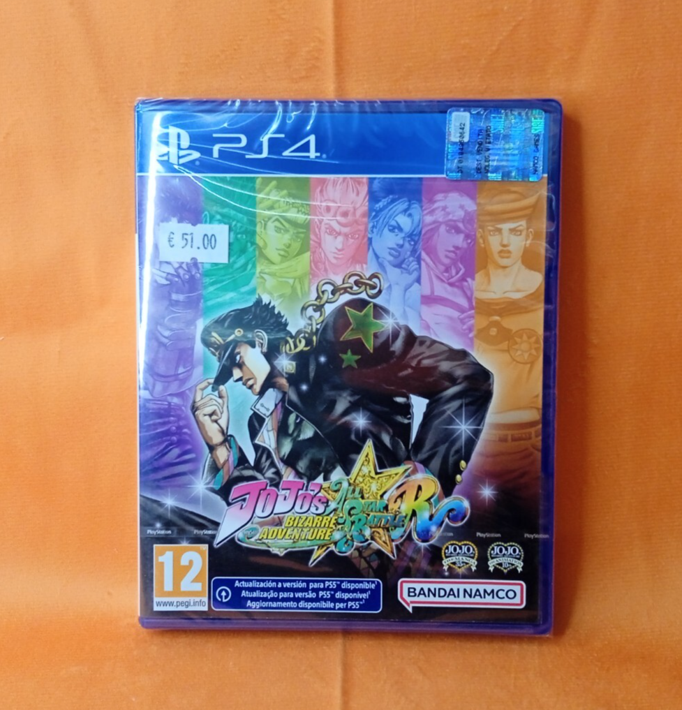 JOJO'S BIZARRE ADVENTURE: ALL-STAR BATTLE R PS4 GIOCO NUOVO ITALIANO SIGILLATO