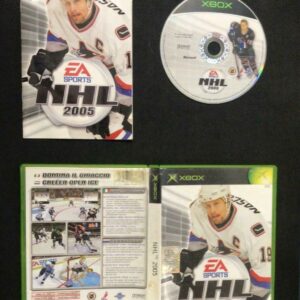 NHL 2005 EA SPORTS XBOX USATO EA MICROSFOT MANUALE ITA GIOCO INGLESE