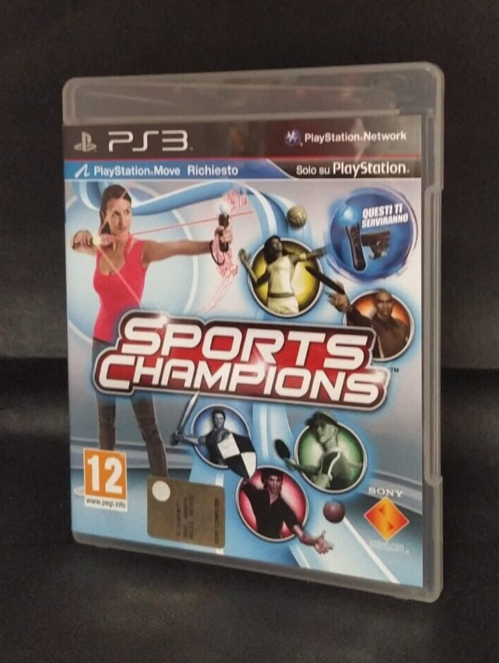 SPORTS CHAMPIONS PS3 USATO PLAYSTATION 3 SONY PLAYSTATION MOVE RICHIESTO
