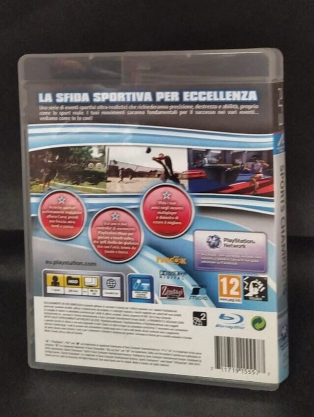 SPORTS CHAMPIONS PS3 USATO PLAYSTATION 3 SONY PLAYSTATION MOVE RICHIESTO - immagine 2